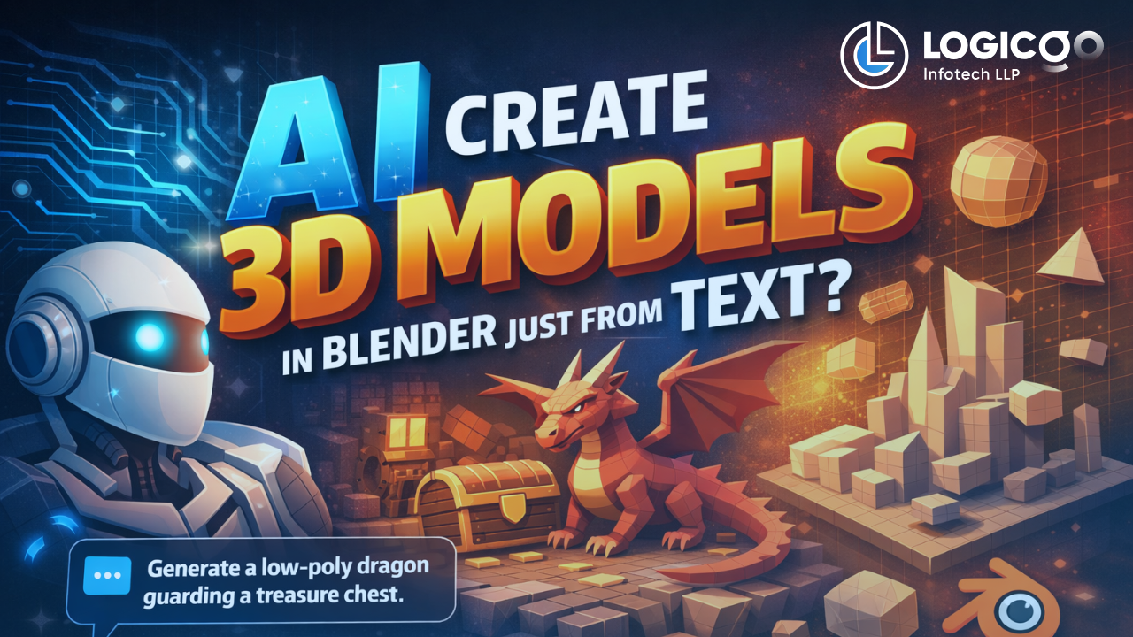 Can AI Really Create 3D Models in Blender Using Just Text?